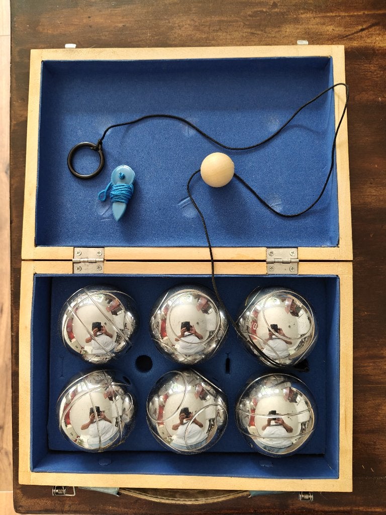 luxe set jeu de boules, Sport en Fitness, Ophalen, Nieuw, Bal