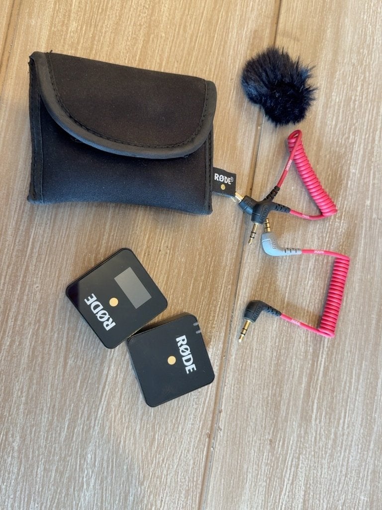 RØDE Wireless GO Draadloze Microfoon Set, Muziek en Instrumenten, Ophalen of Verzenden, Zo goed als nieuw, Overige typen, Draadloos