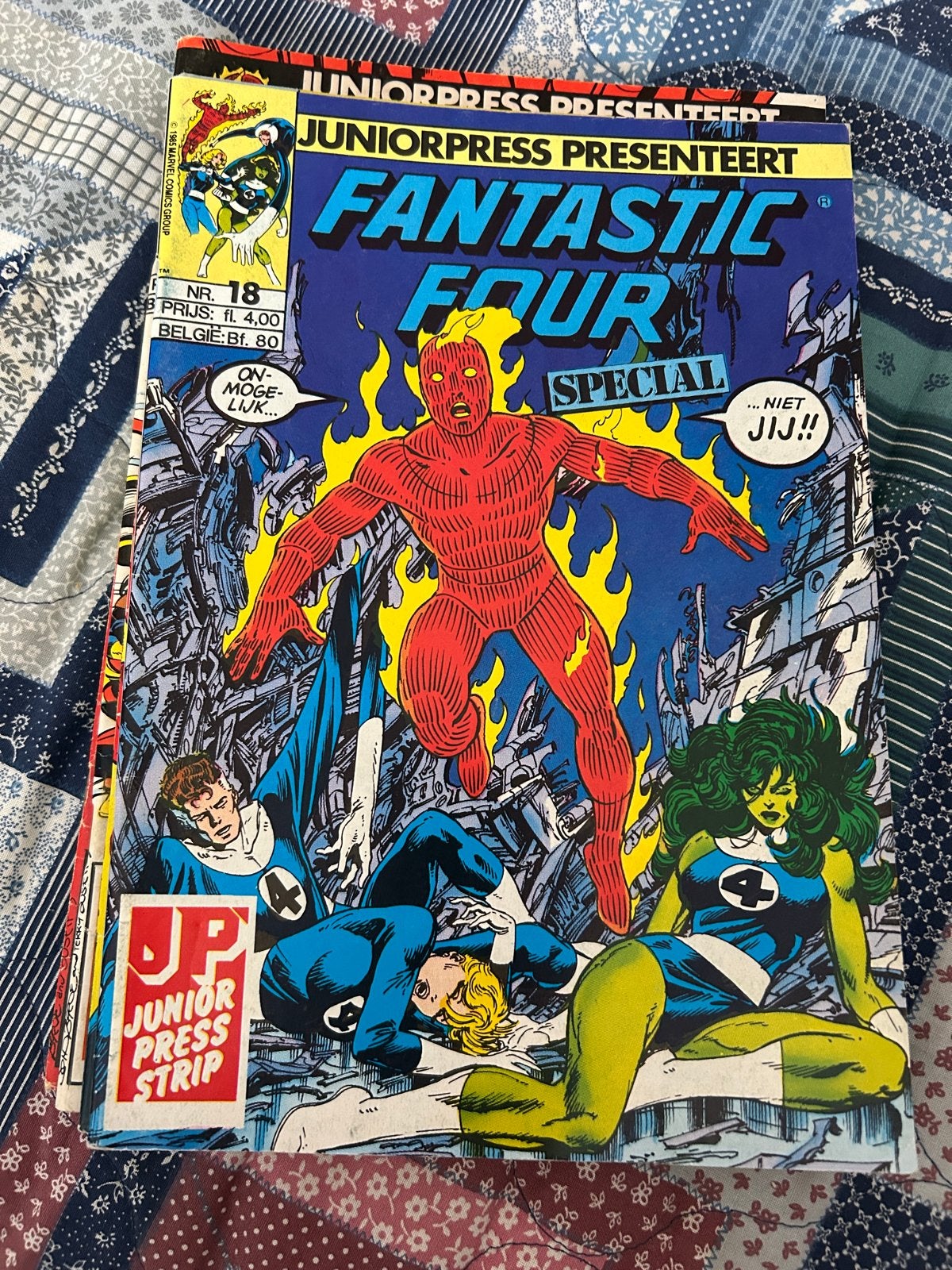 Fantastic Four Special Juniorpress Stripboeken (8 stuks), Meerdere stripboeken, Ophalen of Verzenden, Gelezen