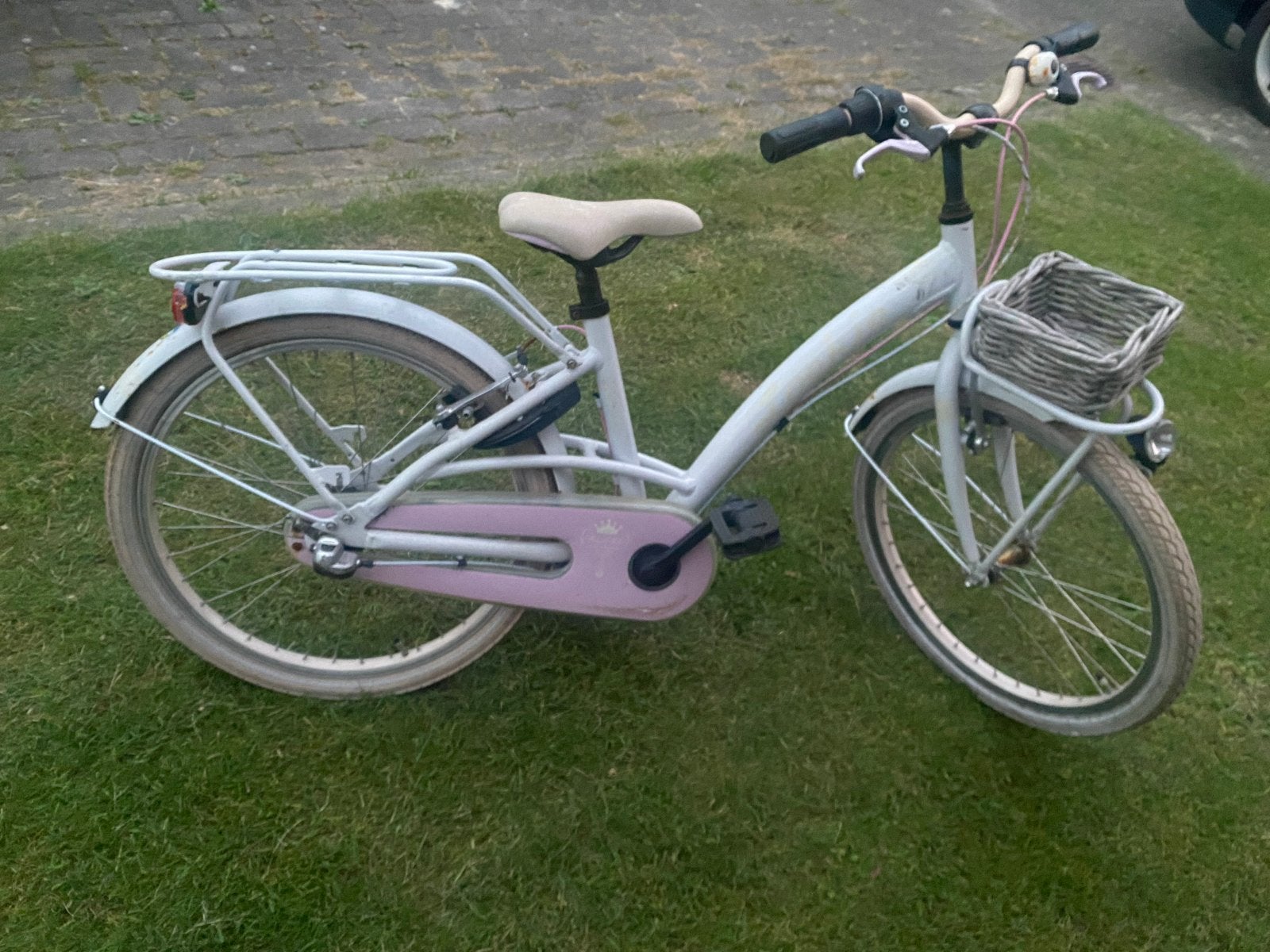 Leuke meisjesfiets Loekie 22 inch, Ophalen, Gebruikt, 22 inch, Versnellingen