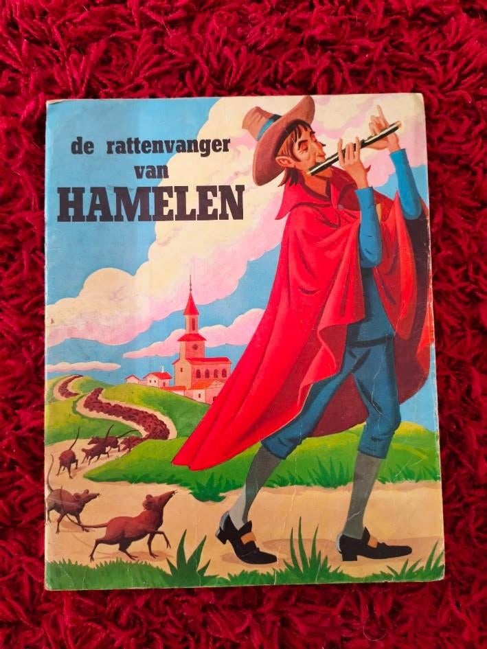 De rattenvanger van Hamelen boekje, Ophalen of Verzenden, Gelezen