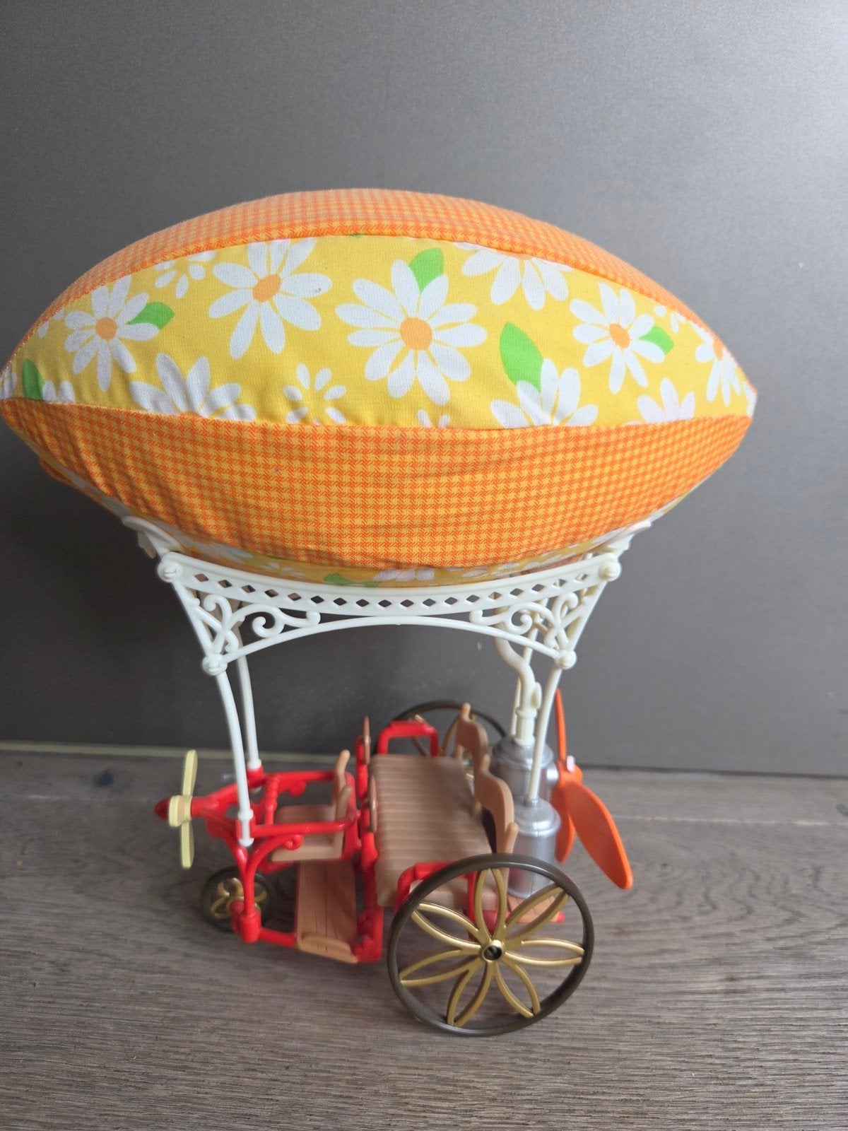 Sylvanian Families Luchtballon Fiets - Met defect, Verzamelen, Ophalen of Verzenden, Gebruikt