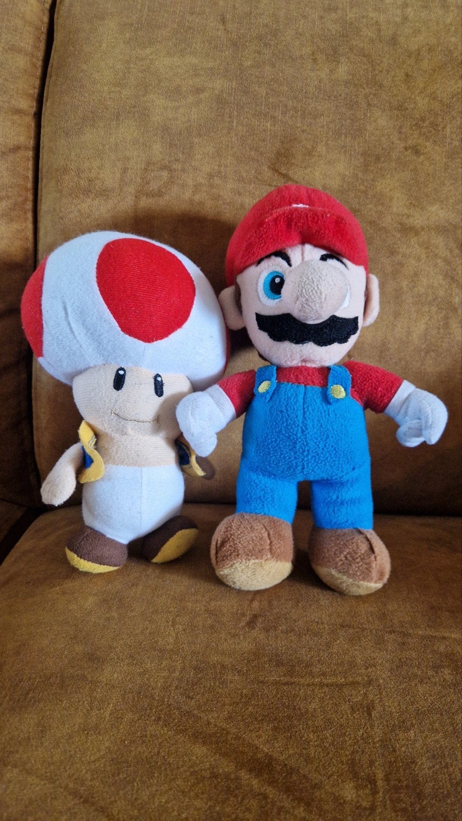 Super Mario en Toad Knuffels -, Overige typen, Ophalen of Verzenden, Zo goed als nieuw, Nintendo