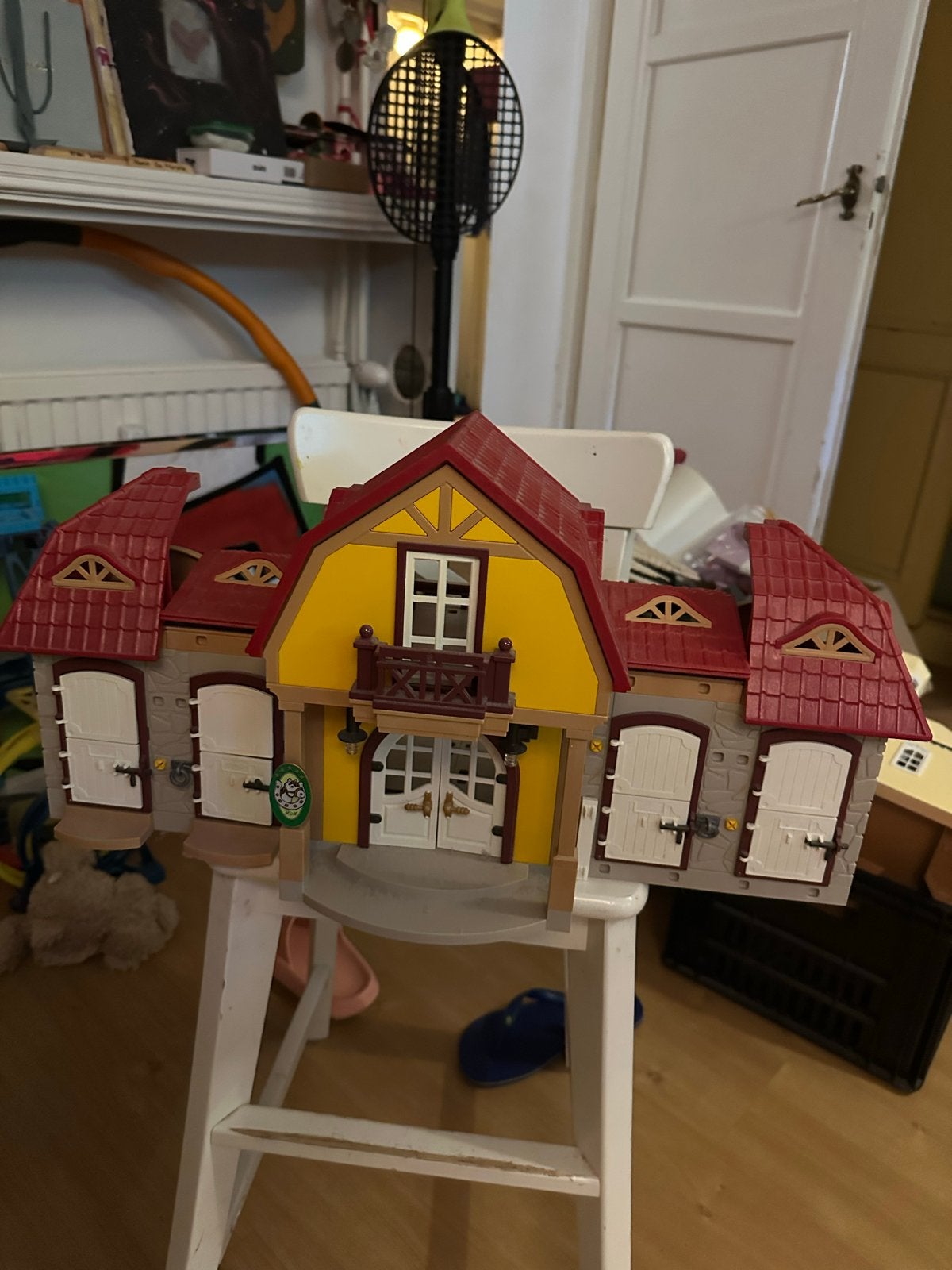 Playmobil Paardenranch (5221), Kinderen en Baby's, Speelgoed | Playmobil, Ophalen, Gebruikt, Gebouw, Complete set
