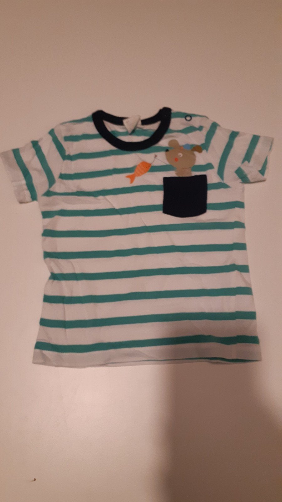 H&M shirtje maat 74, Kinderen en Baby's, Babykleding | Maat 74, Gebruikt, H&M, Ophalen of Verzenden, Jongetje