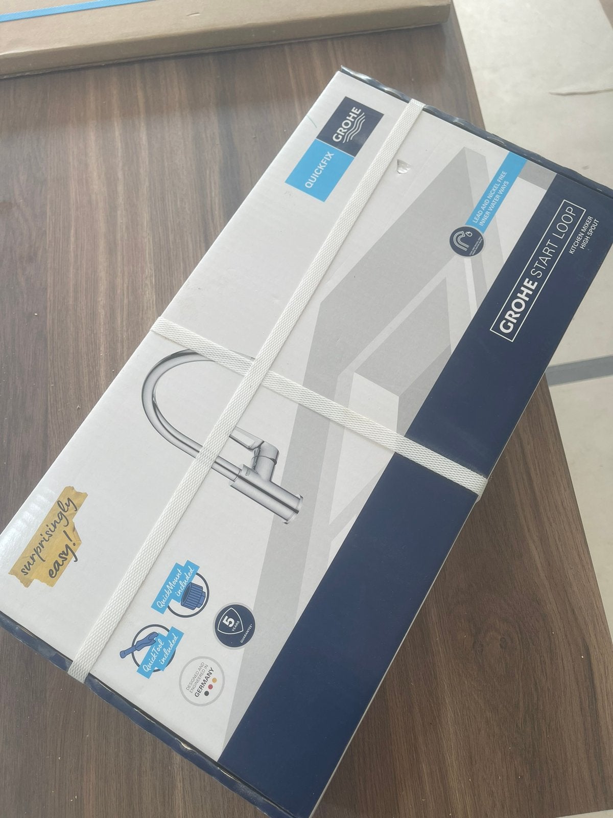 GROHE Start Loop keukenkraan – nieuw in verpakking, Ophalen of Verzenden, Nieuw, Chroom, Kraan