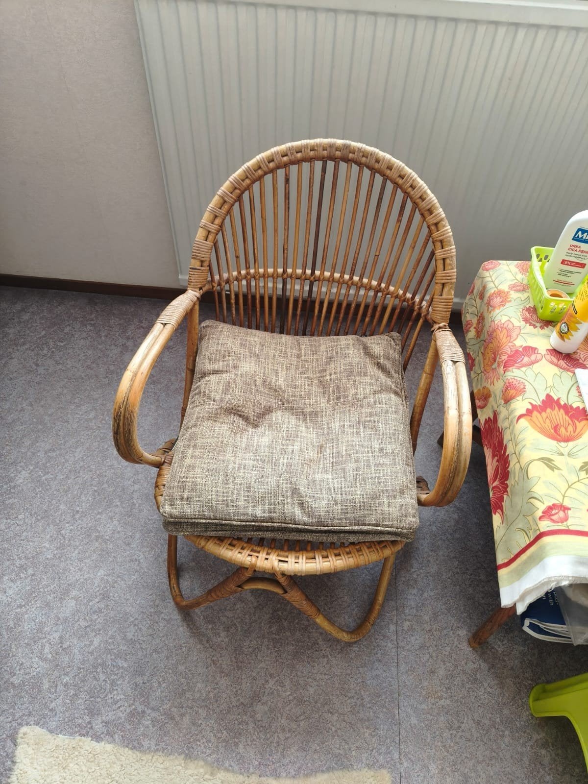 Rotan stoeltje, Tuin en Terras, Tuinstoelen, Ophalen, Rotan