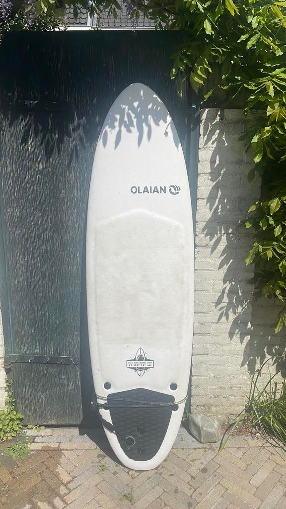 Olaian softop 6’0 ft, 46 l, Ophalen, Gebruikt, Funboard, Met koord