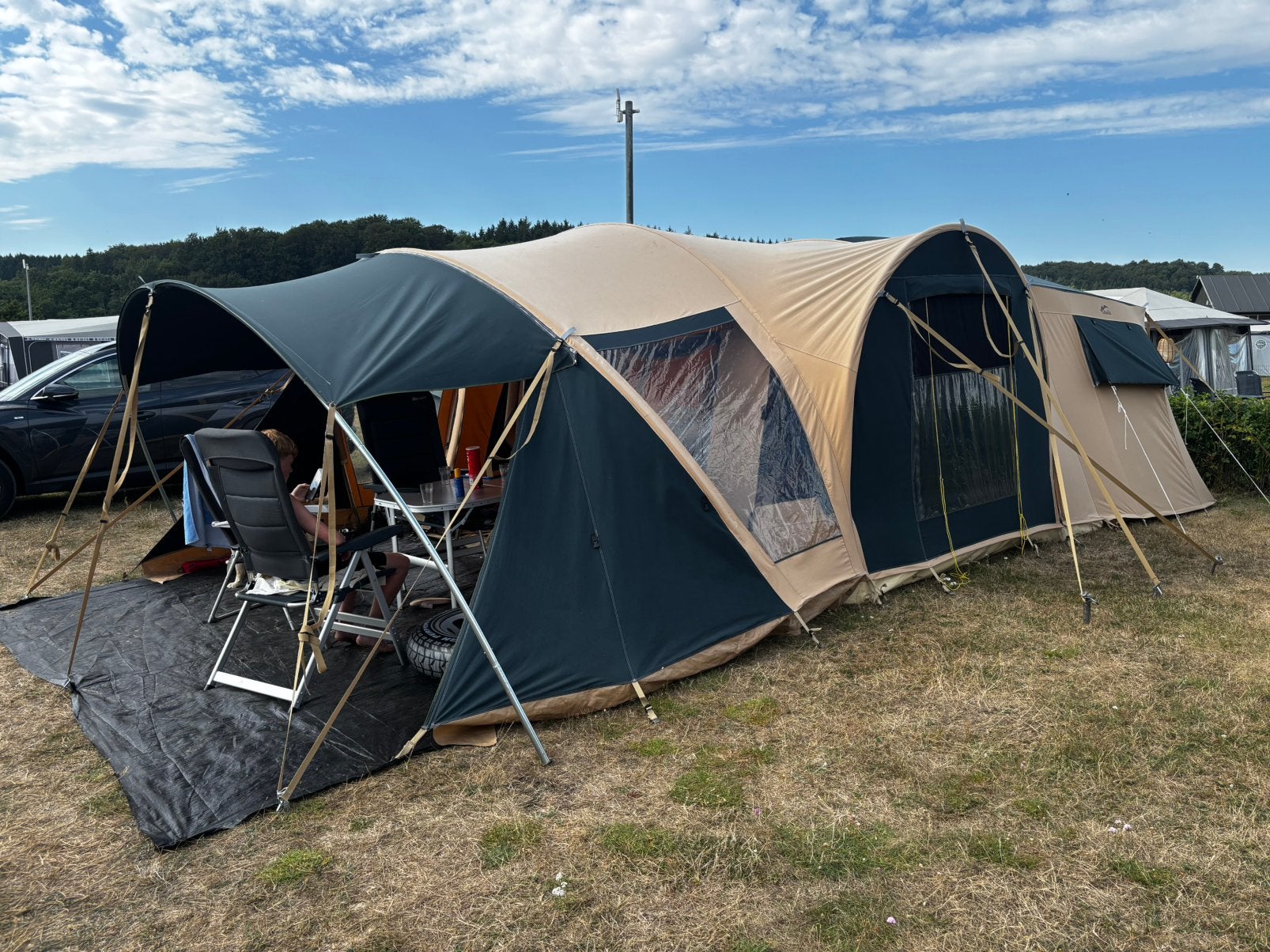 Cabanon Imperia nette vouwwagen met alle extra opties (2018), Ophalen, Overige kleuren, Cabanon, Aanwezig