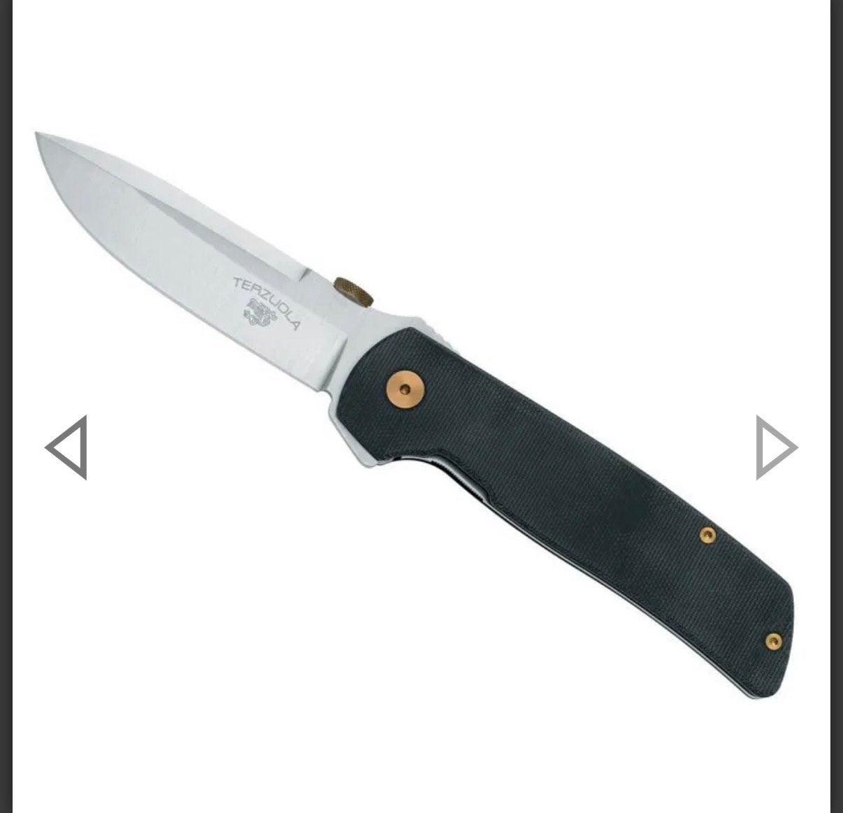 Fox Knives Robert Terzuola OG Gangster - Micarta, Verzenden, Overige soorten, Nederland, Mes of Dolk
