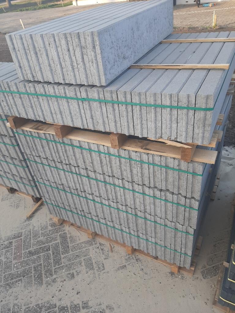 Opsluitband grijs 6x20x100 cm, Tuin en Terras, Tegels en Klinkers, Ophalen, Overige typen, Nieuw, 10 m² of meer