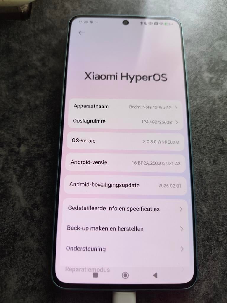 Xiaomi Redmi Note 13 Pro 5G - Zo goed als nieuw, Telecommunicatie, Mobiele telefoons | Overige merken, Overige modellen, Ophalen of Verzenden