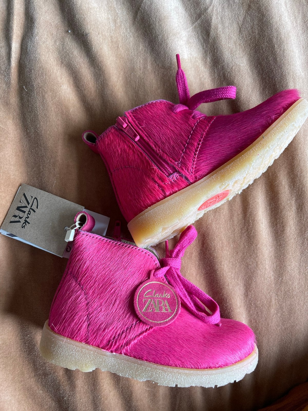 Clarks x Zara Kids Roze Schoen Maat 24, Verzenden, Nieuw, Jongen of Meisje, Schoenen