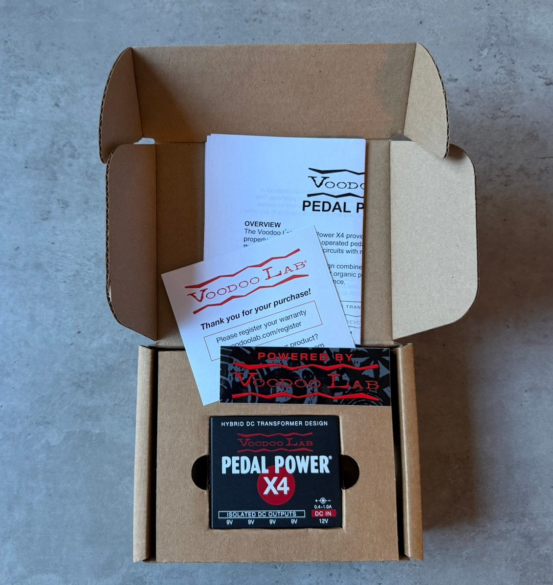 Voodoo Lab Pedal Power x4 - NIEUW, Ophalen of Verzenden, Nieuw