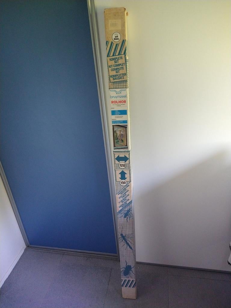 Rolhor 150 x 120 cm kleur wit, Overige typen, Minder dan 200 cm, Nieuw, Ophalen