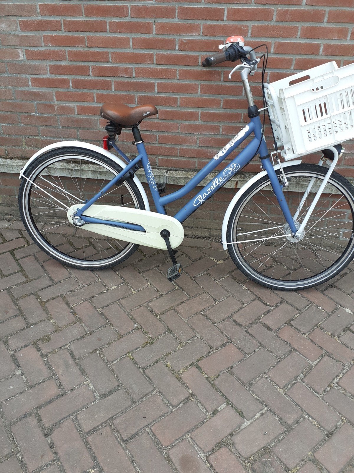 Gazelle miss grace inch meisjesfiets met versnellingen, Terugtraprem, Versnellingen, Zo goed als nieuw, Gazelle Miss Grace