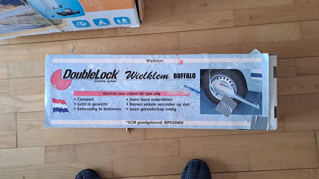 DoubleLock Wielklem Buffalo SCM goedgekeurd, Ophalen of Verzenden
