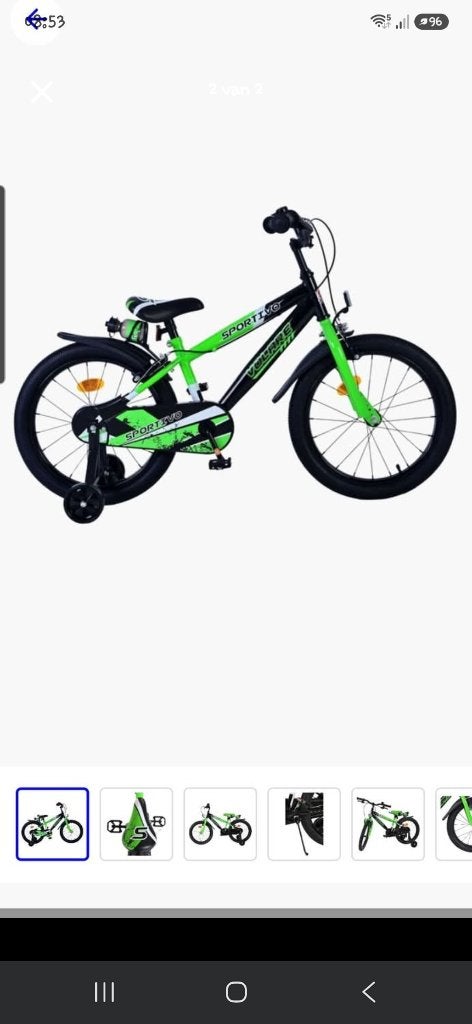 Te koop nieuwe jongensfiets 18 inch, Ophalen, Nieuw, 18 inch, Volare