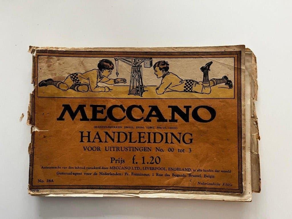 MECCANO Instructieboekjes en bouwvoorbeelden, Verzenden