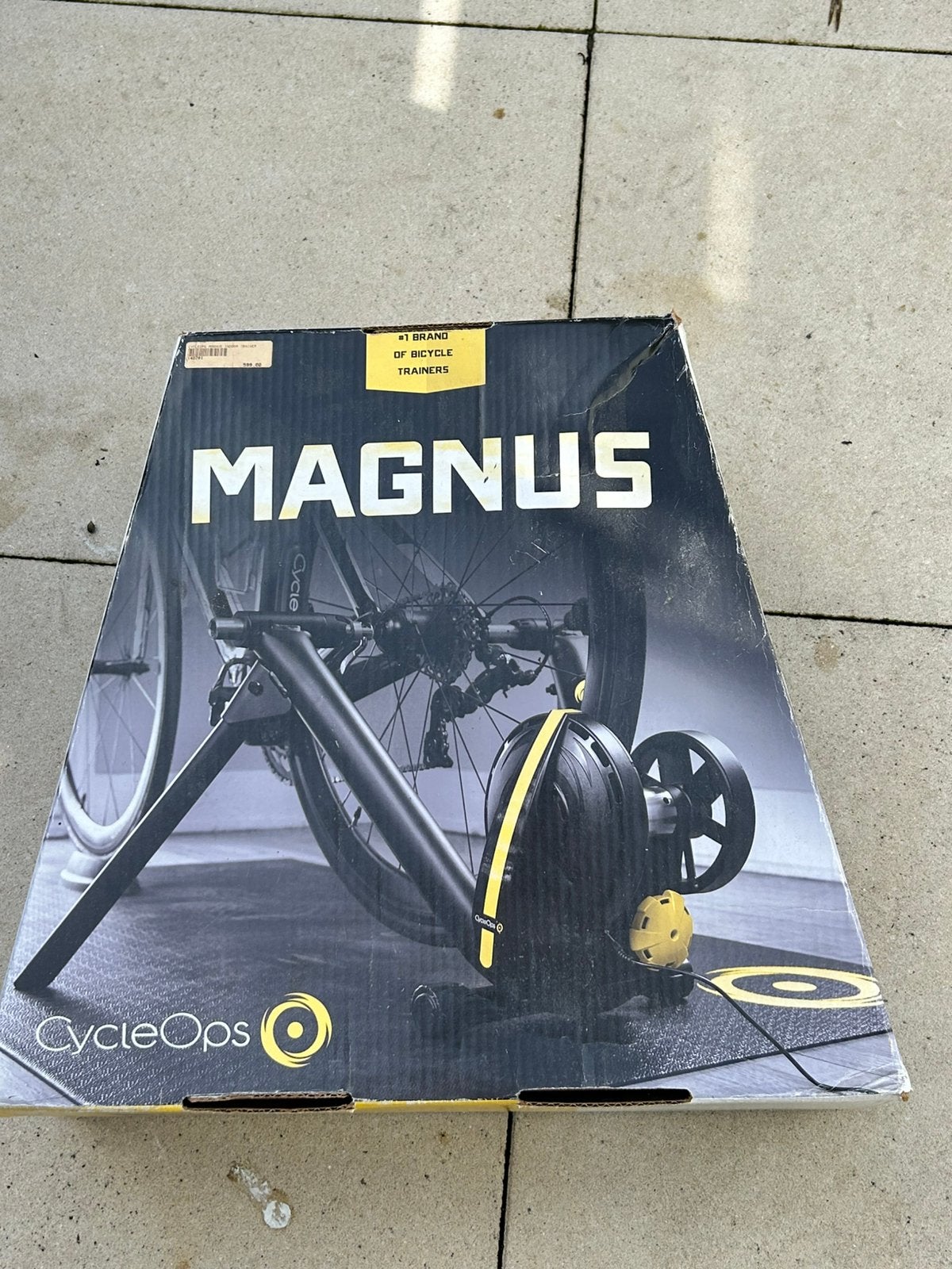 CycleOps Magnus smart Fietstrainer met wiel,band en steun, Sport en Fitness, Ophalen, Gebruikt, Overige typen