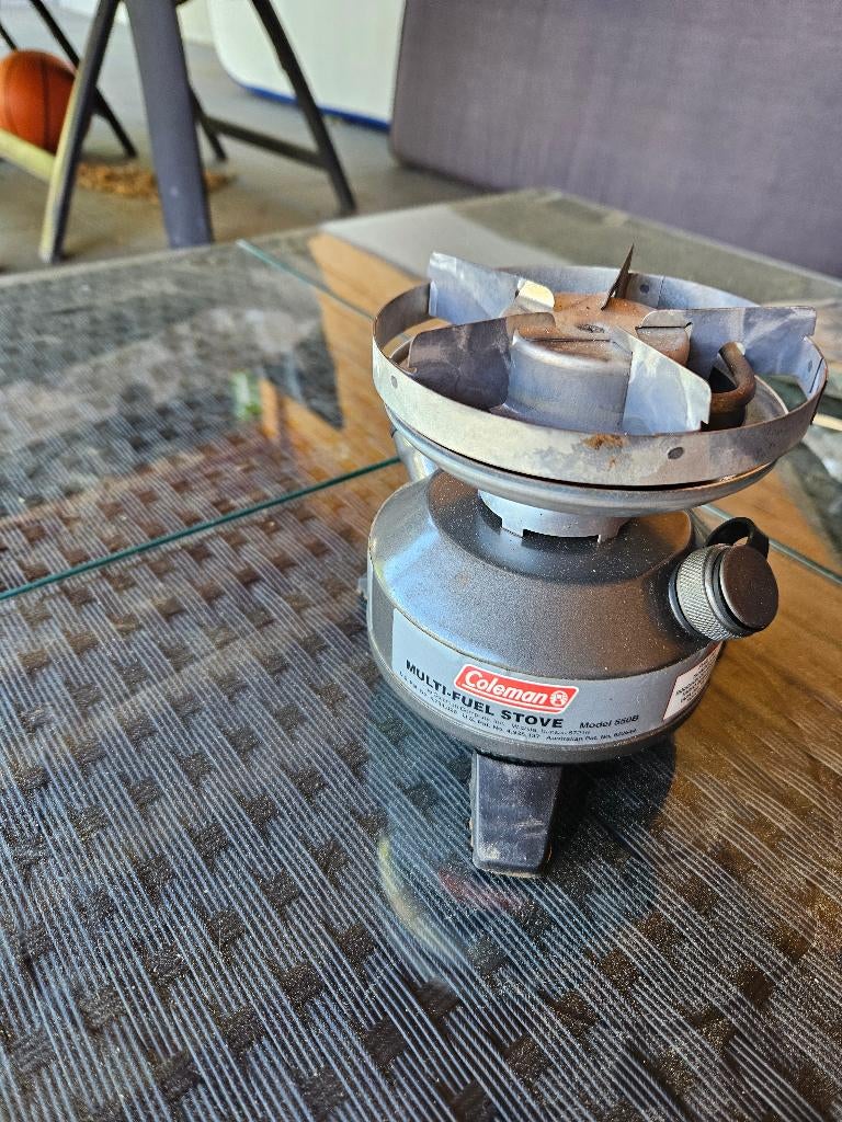 Coleman multi stove.  Peak one, Caravans en Kamperen, Ophalen of Verzenden, Zo goed als nieuw