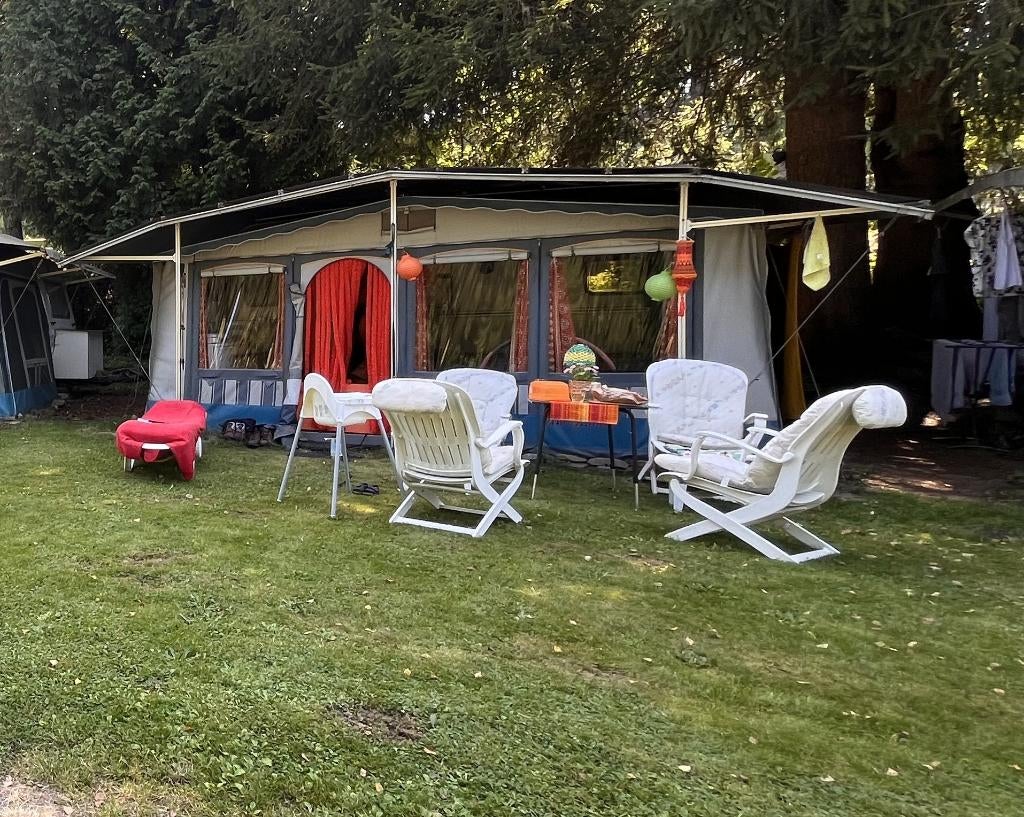 Tabbert 4801 caravan incl. voortent,winterkap, luifel,€ 1000, Luifel, Tabbert, Treinzit, 750 - 1000 kg