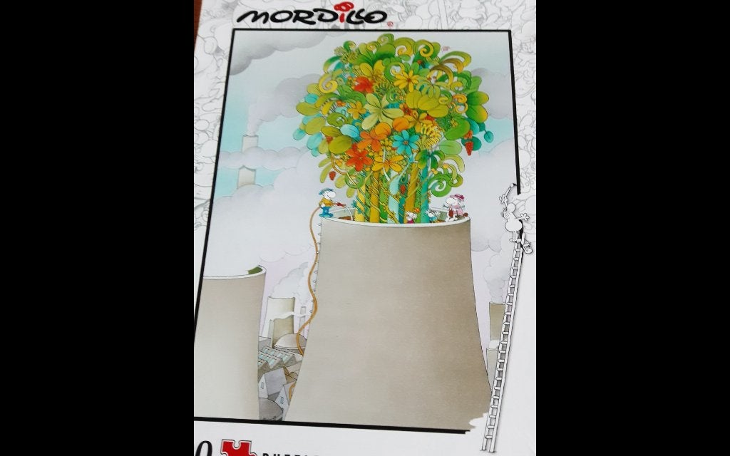 Puzzel Mordillo € 7.00, Ophalen of Verzenden, 500 t/m 1500 stukjes, Zo goed als nieuw