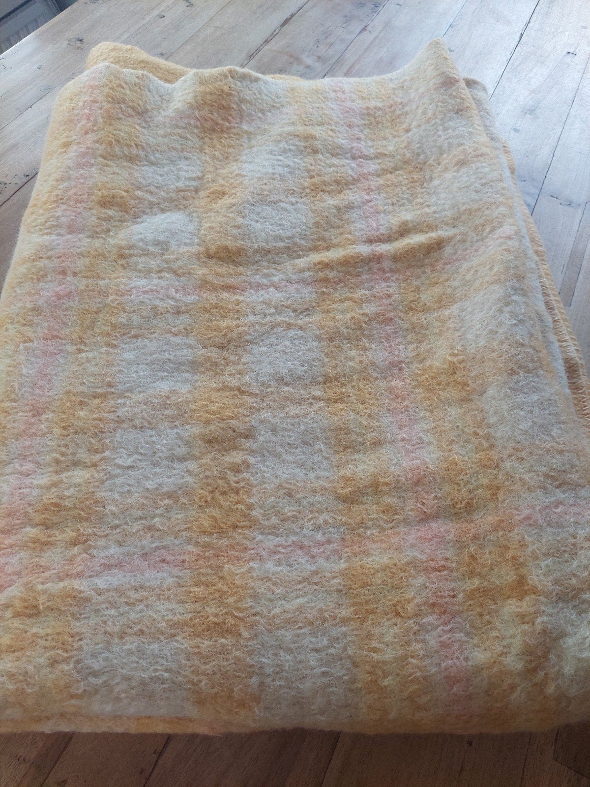 Golden Dream Deken 135x200 - 100% Zuiver Scheerwol, Ophalen of Verzenden