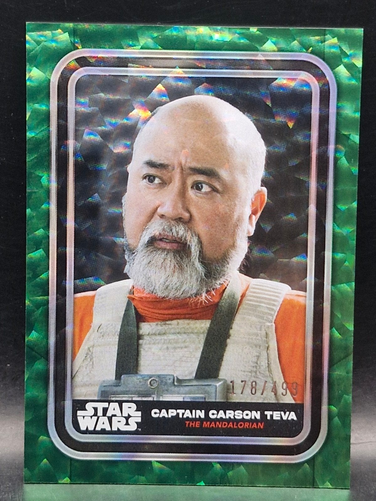 captain carson teva star wars Limited edition 178/499 topps, Verzenden, Zo goed als nieuw, Actiefiguurtje