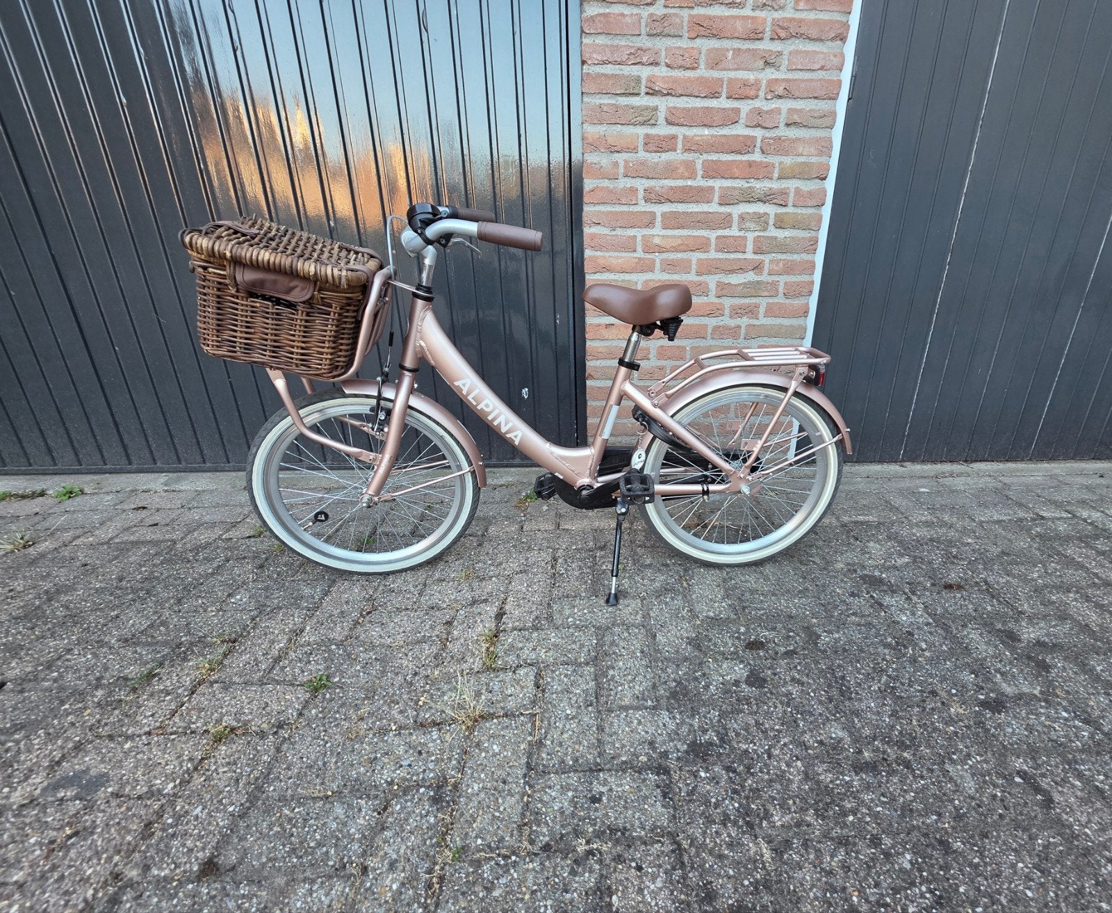 Alpina Clubb 20 inch kinderfiets incl. fietsmand, Alpina Clubb, Ophalen of Verzenden, 20 inch, Handrem