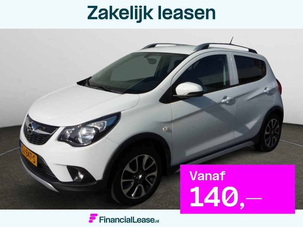 Opel KARL 1.0 Rocks Onl. Ed., Gebruikt, Origineel Nederlands, Bedrijf, Handgeschakeld
