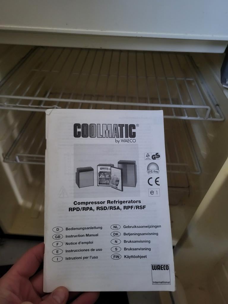 Waeco Coolmatic 12/230V koelkast, Minder dan 75 liter, Ophalen of Verzenden, Zonder vriesvak