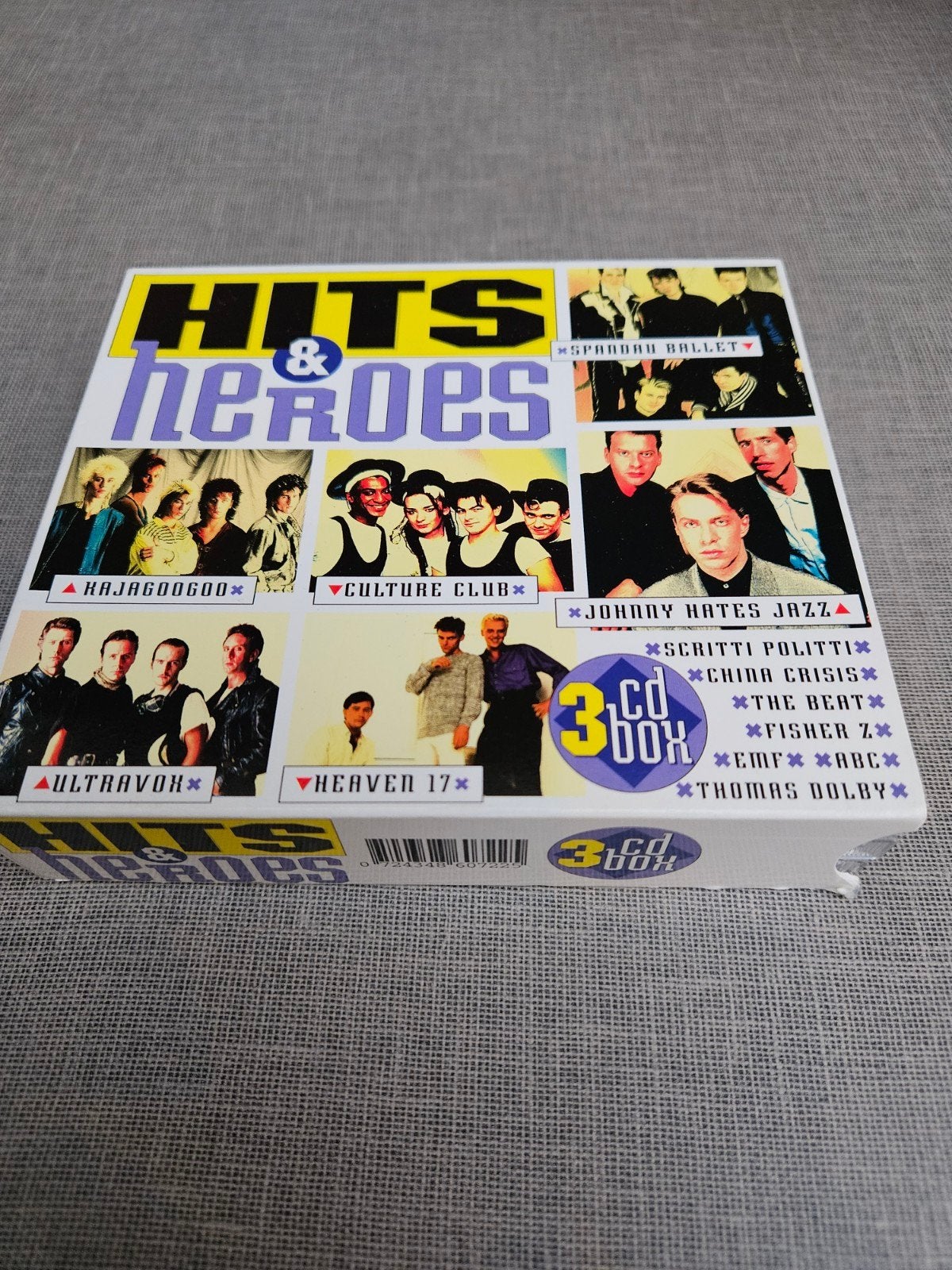 Hits & Heroes - 3 CD Boxset Pop/Rock (Diverse Artiesten), Ophalen of Verzenden, Zo goed als nieuw, Pop, Boxset