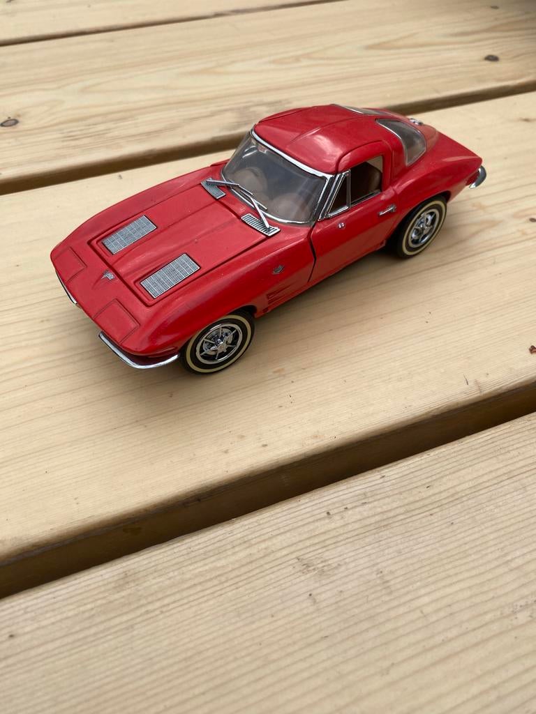 Franklin Mint Chevrolet Corvette 1969, Ophalen of Verzenden, Gebruikt, Auto, Overige merken