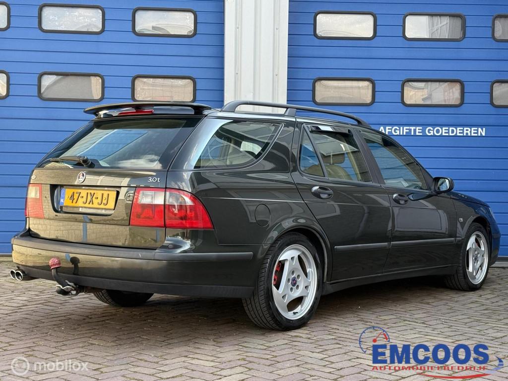 Saab 9-5 Estate 3.0t Vector * Automaat * Airco * liefhebbers, Auto's, Saab, 93 €/maand, 2962 cc, 6 cilinders, 750 kg
