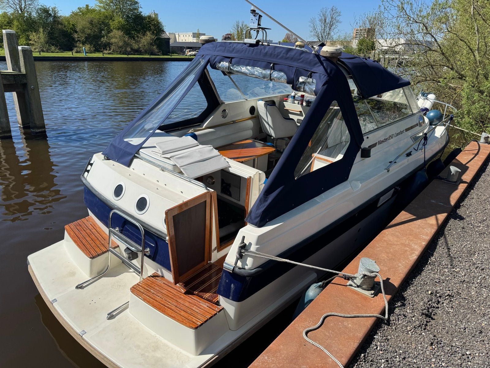 Nidelv Master 850 Comfort Noorse Speedcruiser 2x 88pk Diesel, Watersport en Boten, Motorboten en Motorjachten, 9 m, Gebruikt, Walstroom