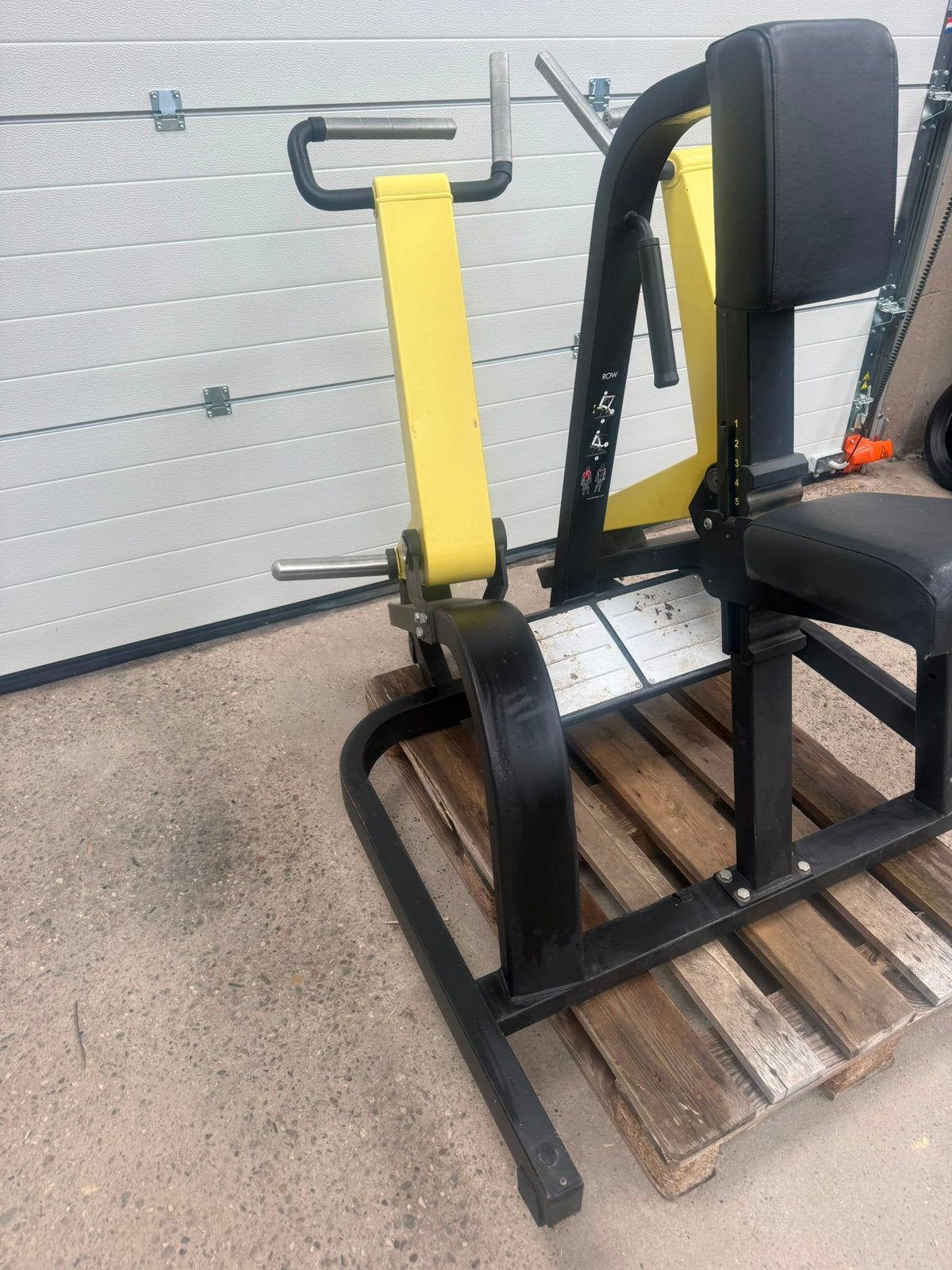 Technogym pure strength row/ seated row/ plate loaded, Ophalen, Gebruikt, Overige typen, X
