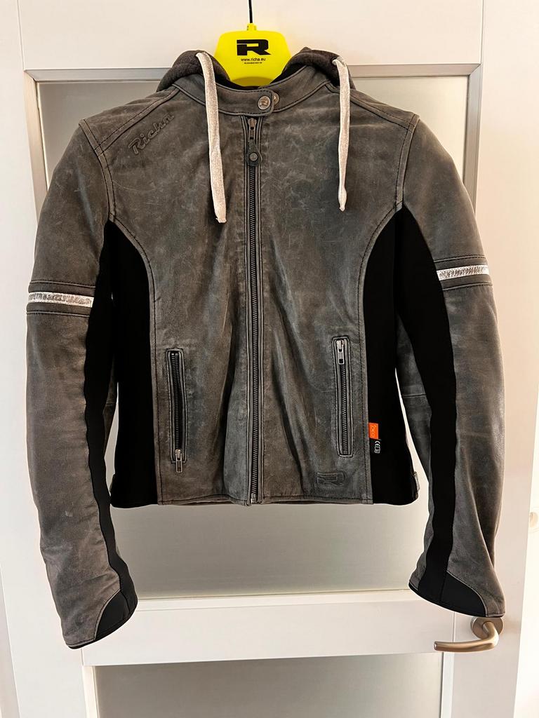 Richa dames motorjas (maat 40), Ophalen, Tweedehands, Dames, Jas | textiel