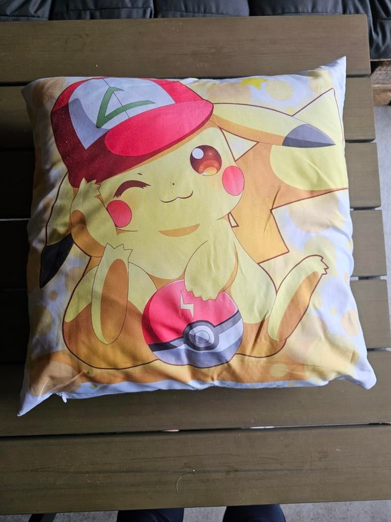 Pokémon kussen, Ophalen of Verzenden, Zo goed als nieuw, Overige typen, Middelgroot (20 tot 80 cm)