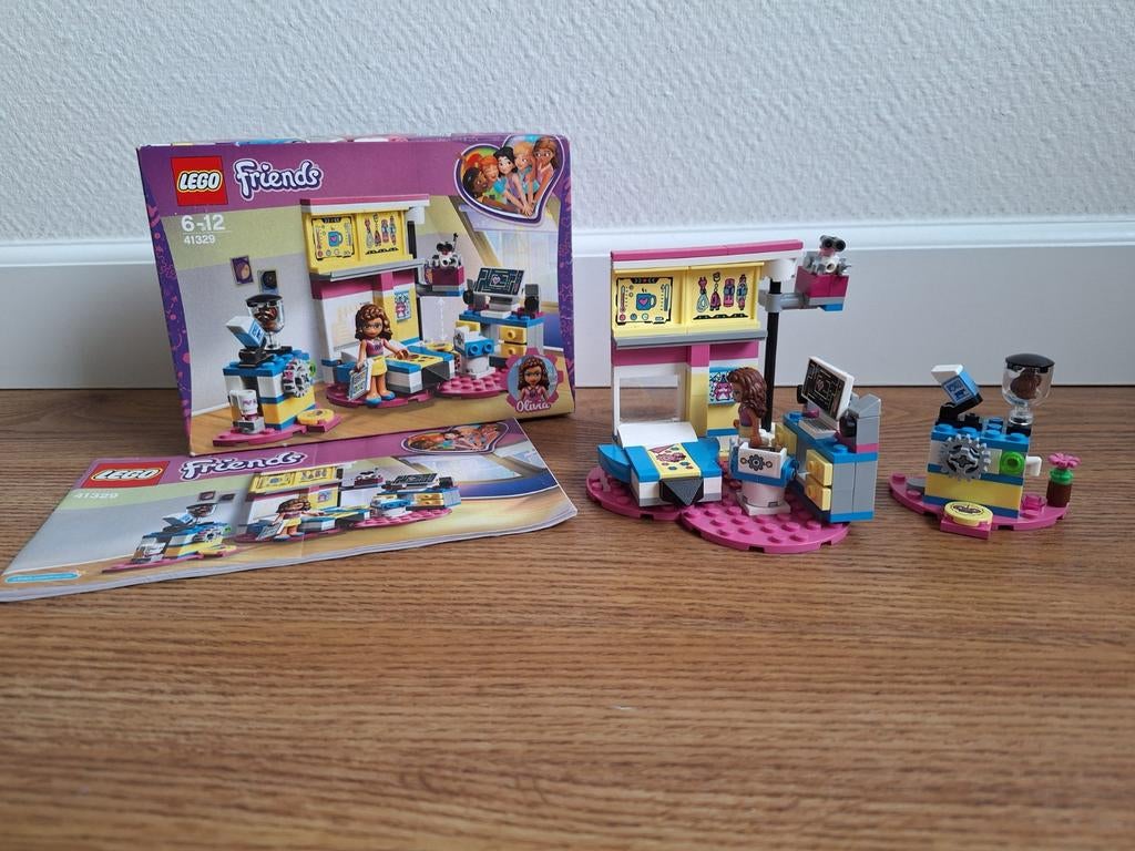 Lego friends Olivia's luxe slaapkamer 41329, Ophalen of Verzenden, Zo goed als nieuw