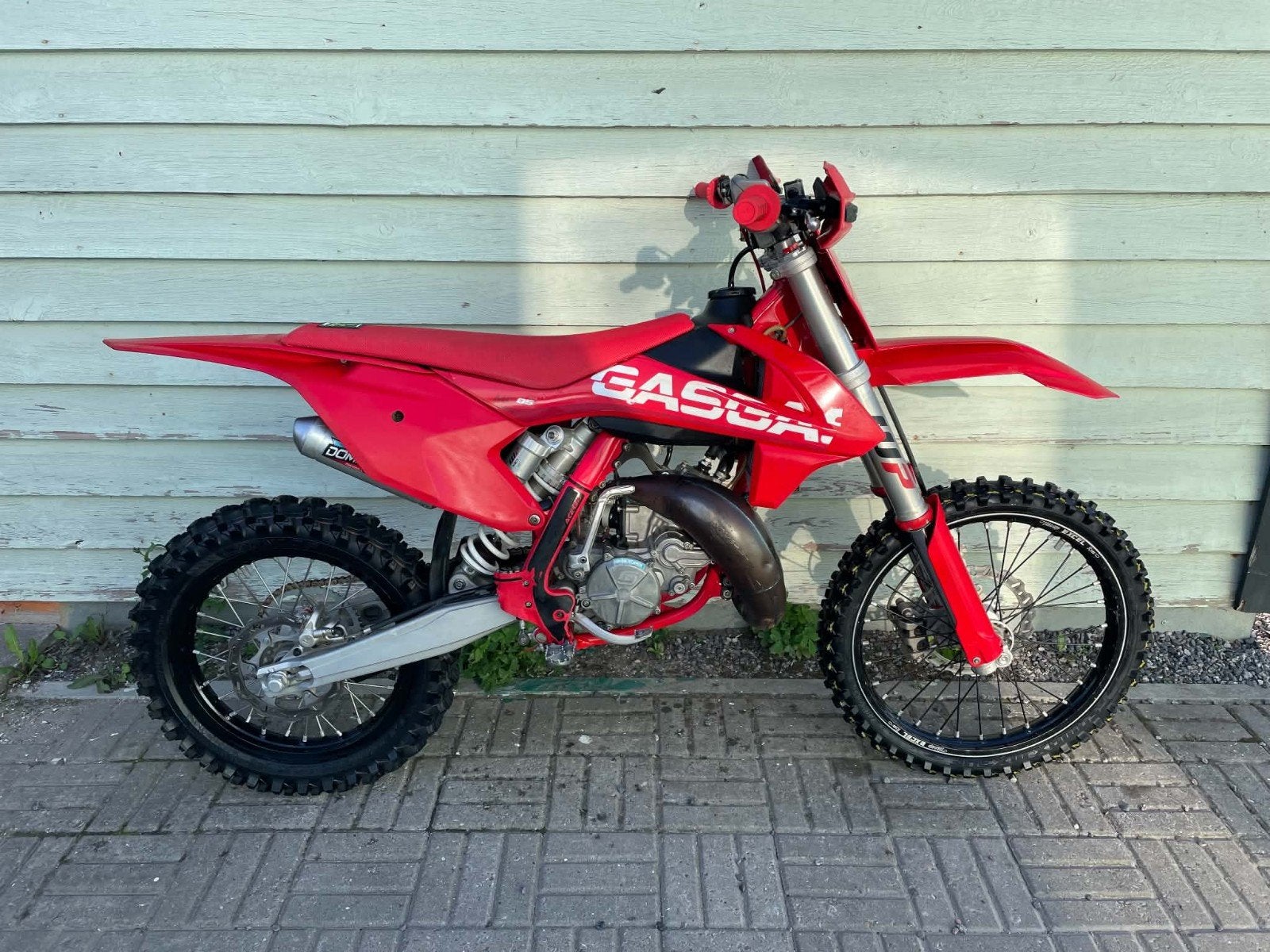 GasGas MC 85cc 2024 - K-Tech voorvork, Doma uitlaat, Ophalen
