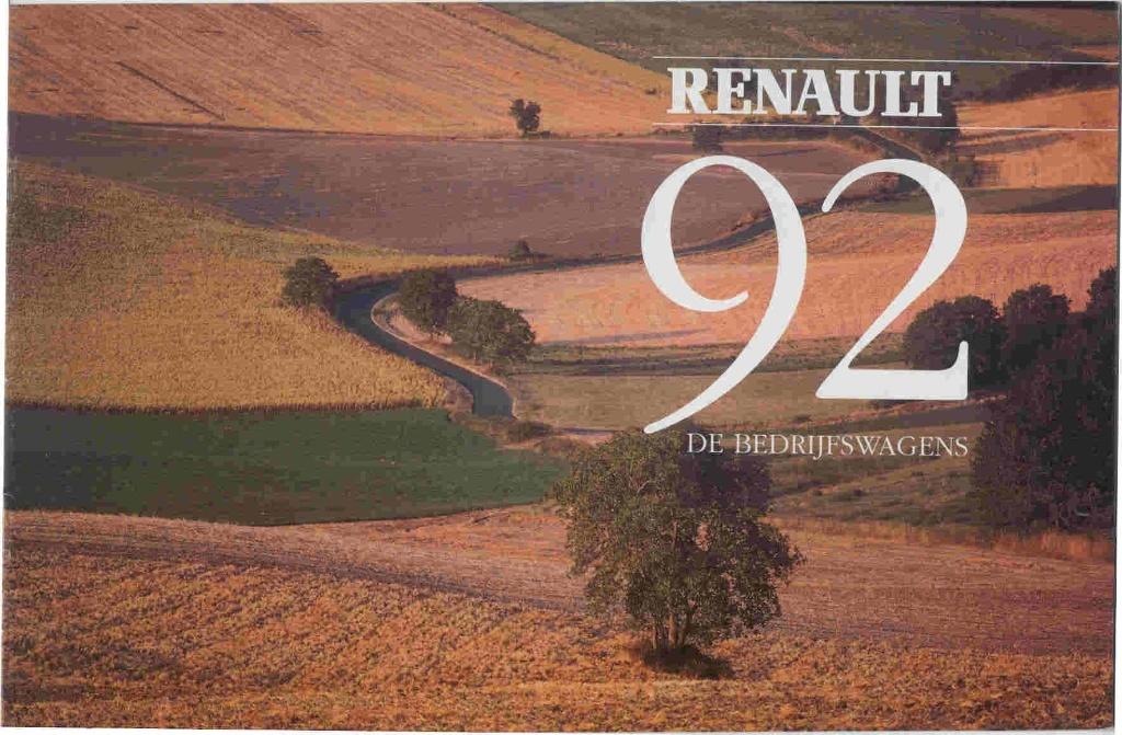 Renault 92 bedrijfswagens (1992) Clio bestel 19 bestel e.a., Ophalen of Verzenden, Nieuw, Renault