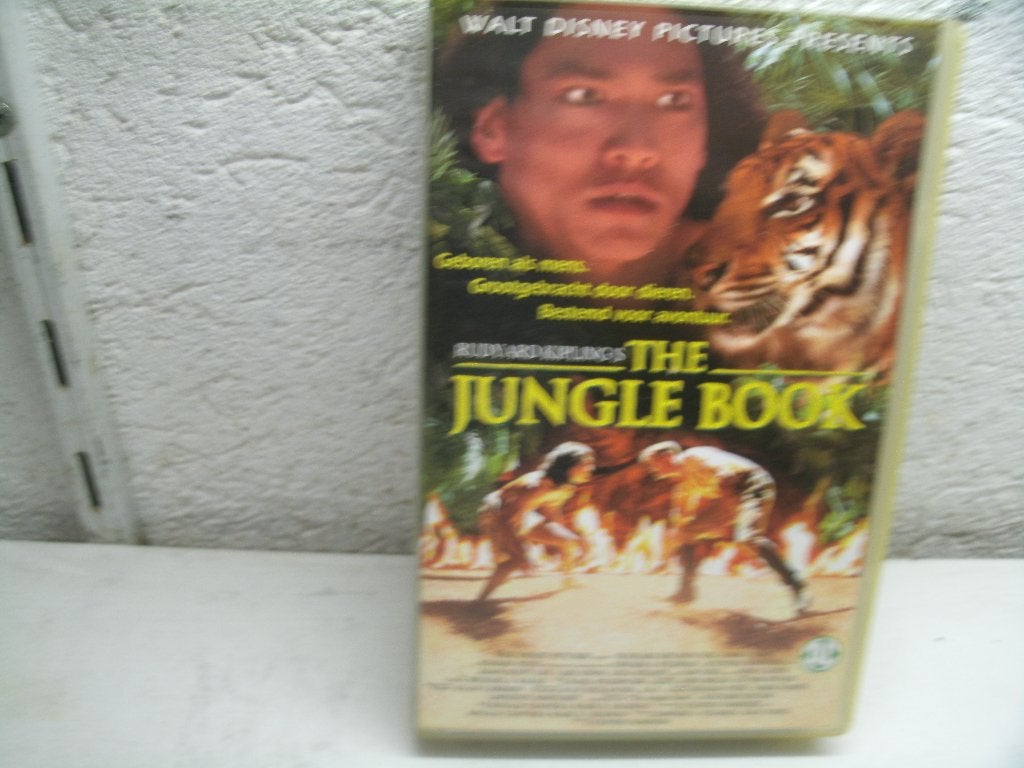 vhs 222b the jungle book, Alle leeftijden, Ophalen of Verzenden, Gebruikt, Actie en Avontuur