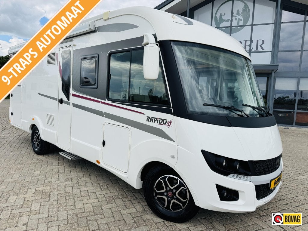 Rapido I 886 F Automaat Queensbed Airco Uitmuntende staat, Fiat, Bedrijf, Diesel, Rapido