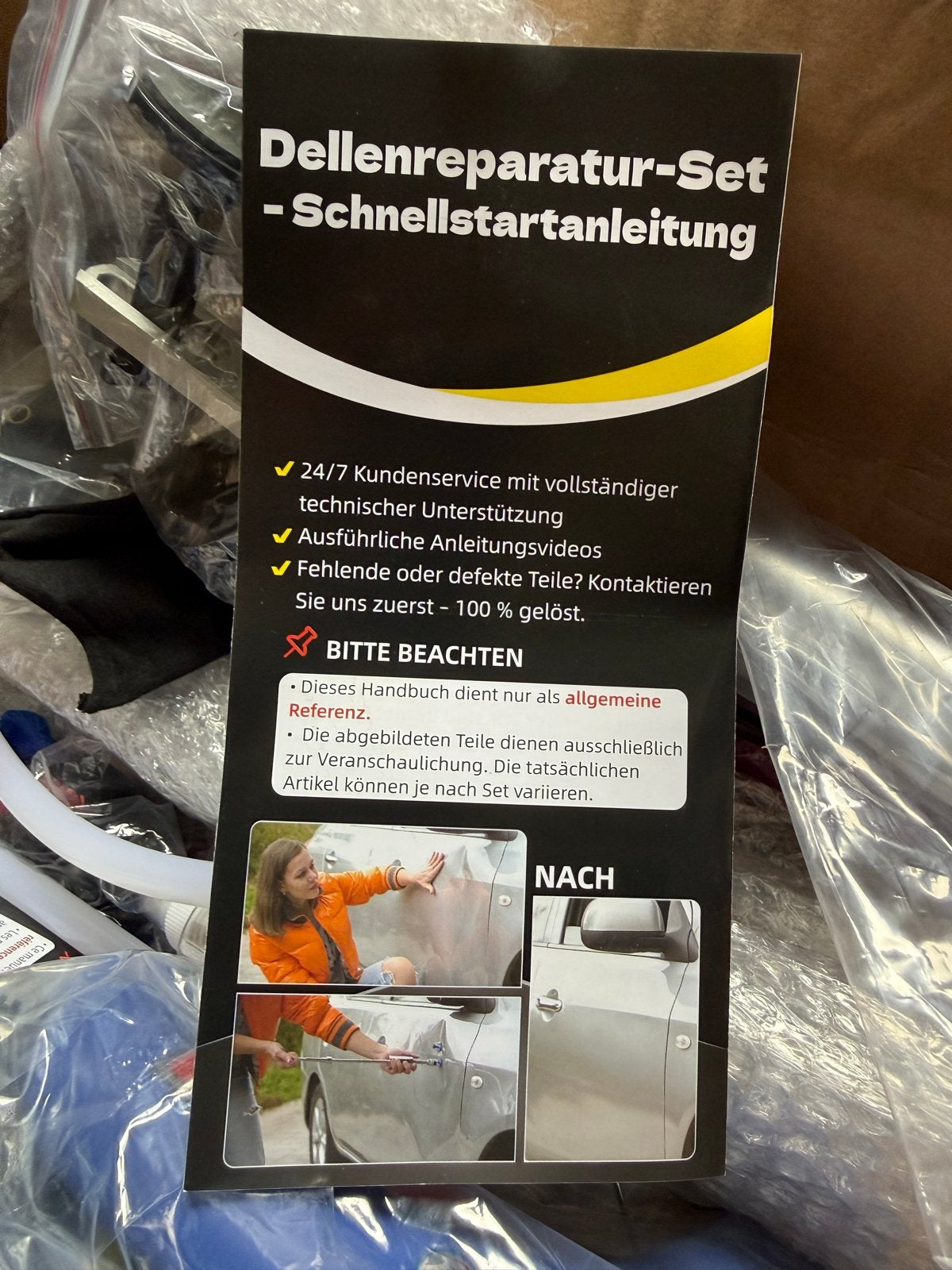 Dellenreparatur-Set - Snelstartgids, Auto diversen, Ophalen of Verzenden, Nieuw