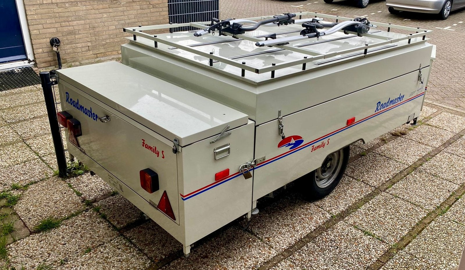 Roadmaster Family S vouwwagen, Beige, Aanwezig, Meer dan 6, Ophalen