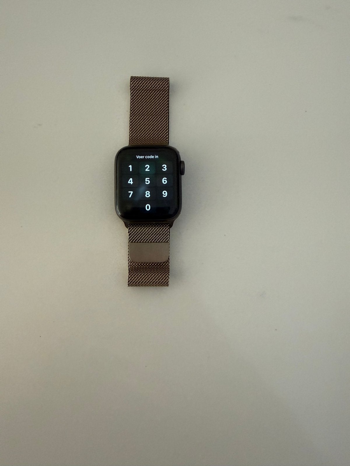 Apple Watch Series 6 40mm Aluminium Goud Milanese Band, Afstand, IOS, Ophalen of Verzenden, Zo goed als nieuw