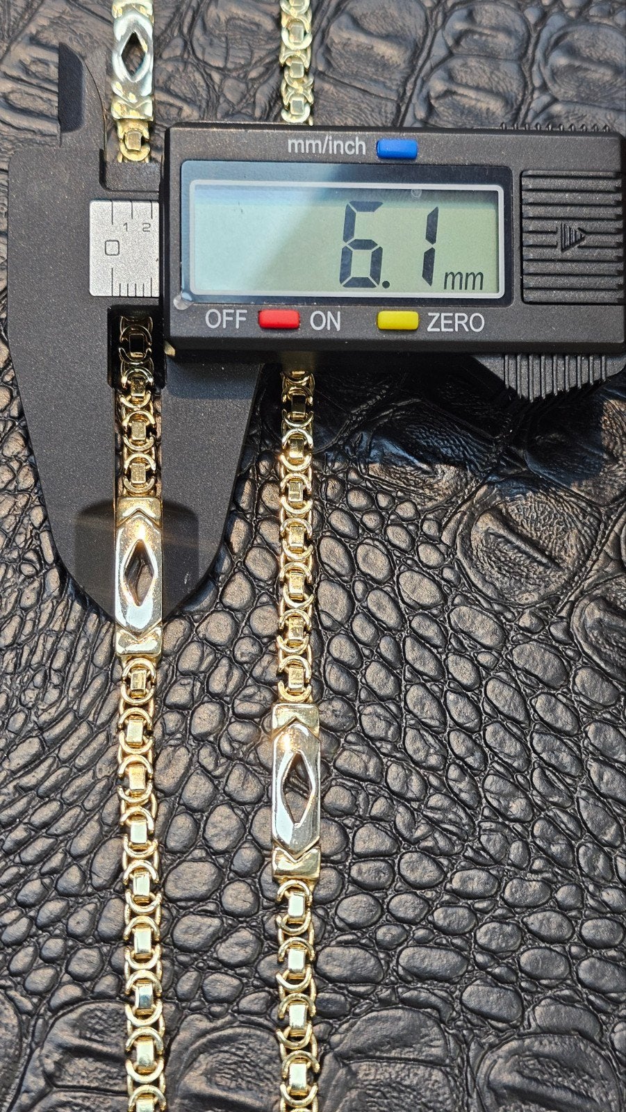 Prachtige platte Koningsketting met plaat 14k goud, Ophalen of Verzenden, Zo goed als nieuw, Goud, Goud