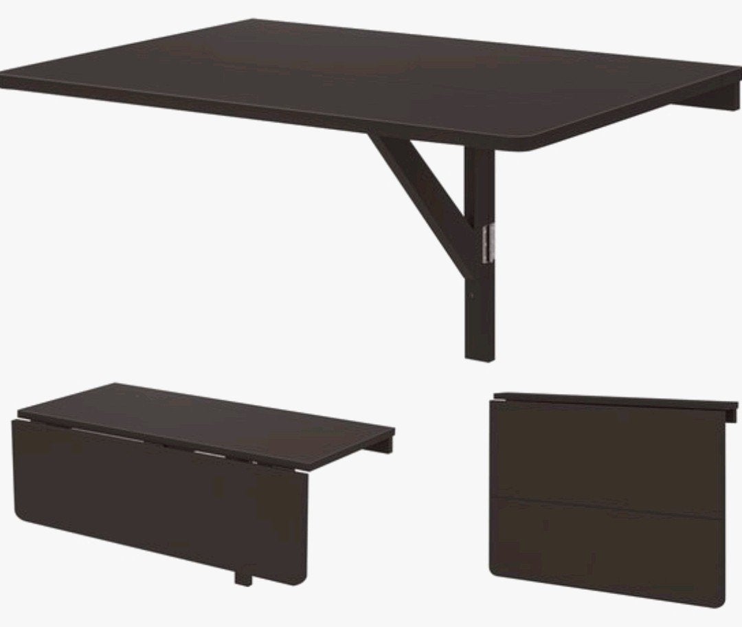 IKEA Klaptafel voor Wandmontage - Ruimtebesparend Design, Gebruikt, 50 tot 100 cm, Tot twee personen, Rechthoekig