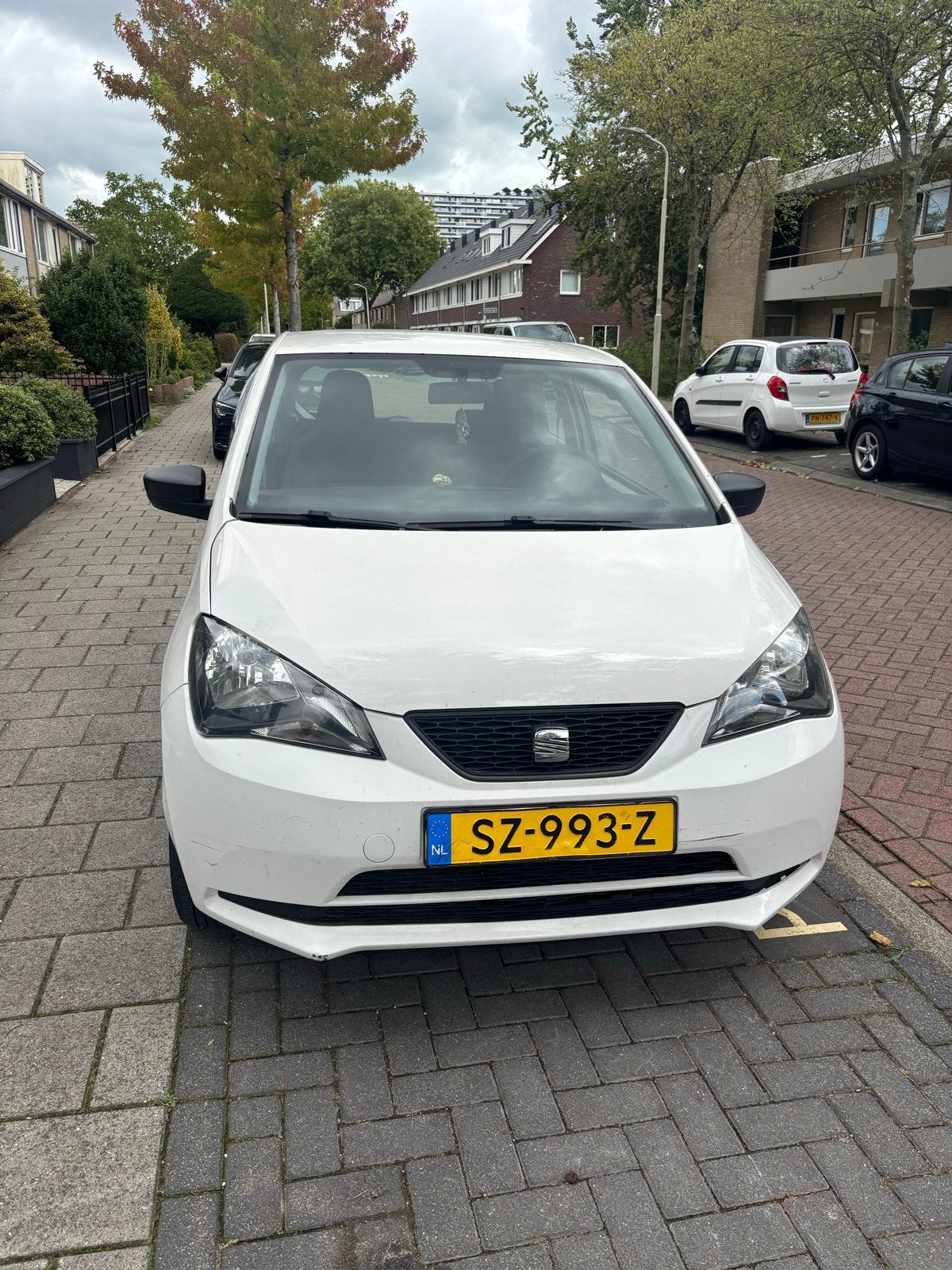 Seat Mii 1.0 benzine 2012, Voorwielaandrijving, 4 stoelen, Mii, Wit